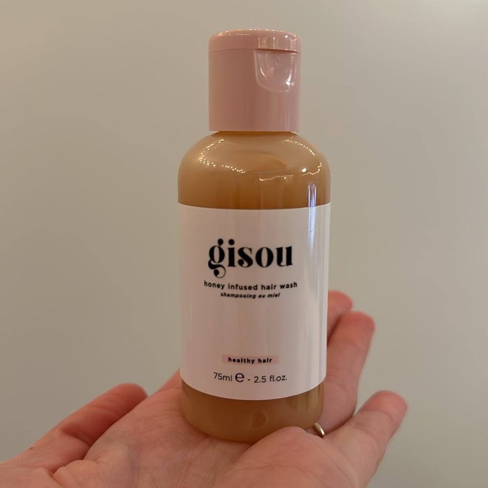 Gisou Honey Infused Travel Shampoo + Conditioner set